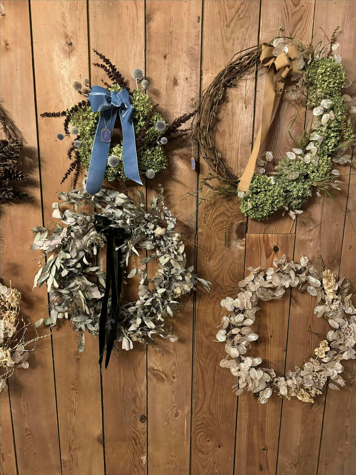 Dried Flower Wreath Class