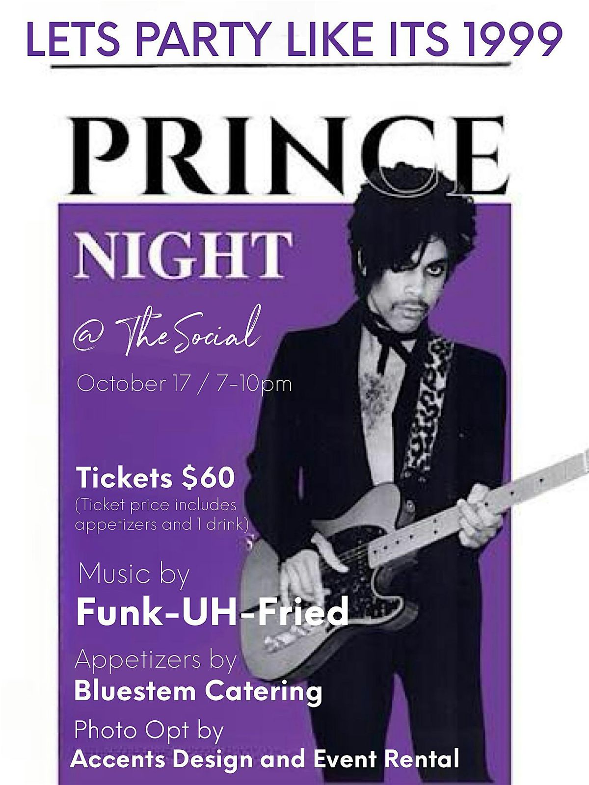 Prince Tribute Night at The Social