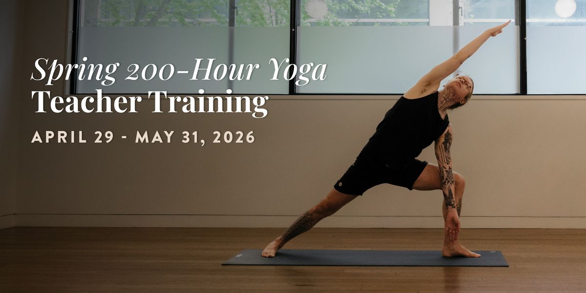 200 Hour YYOGA Teacher Training Module 3 - Part-Time Evening & Weekends