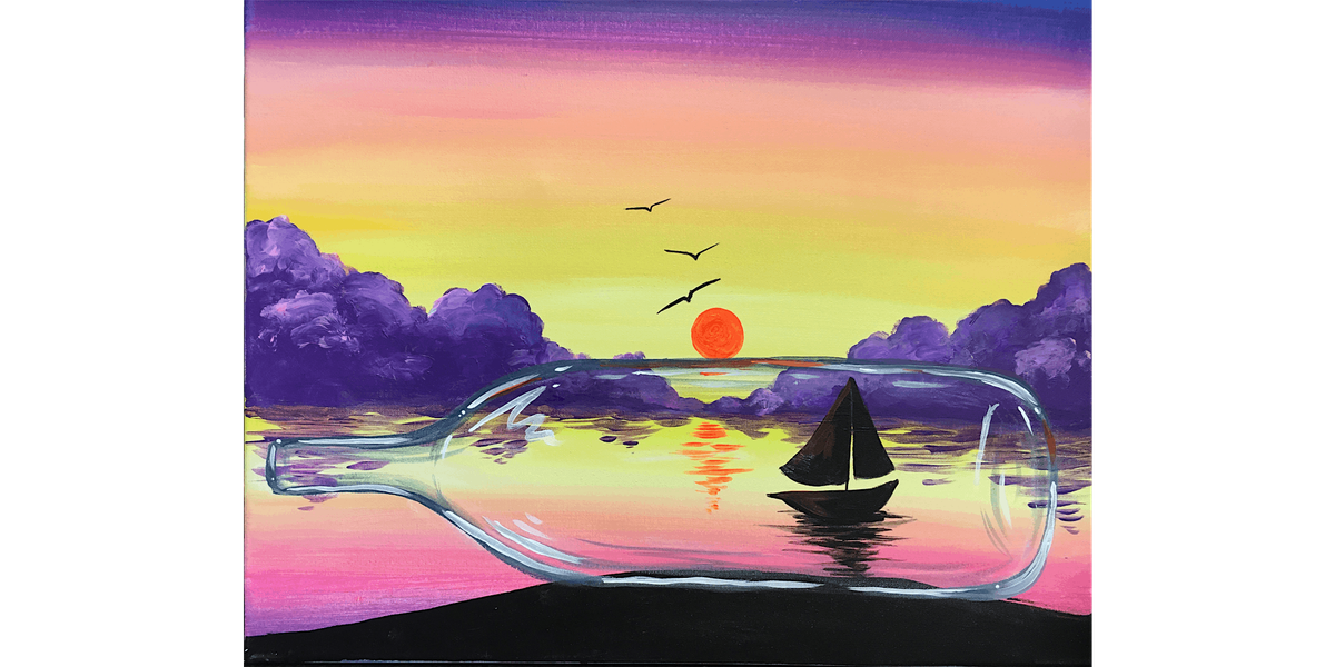 Ship in a Bottle - Paint and Sip in Norfolk | Classpop!\u2122