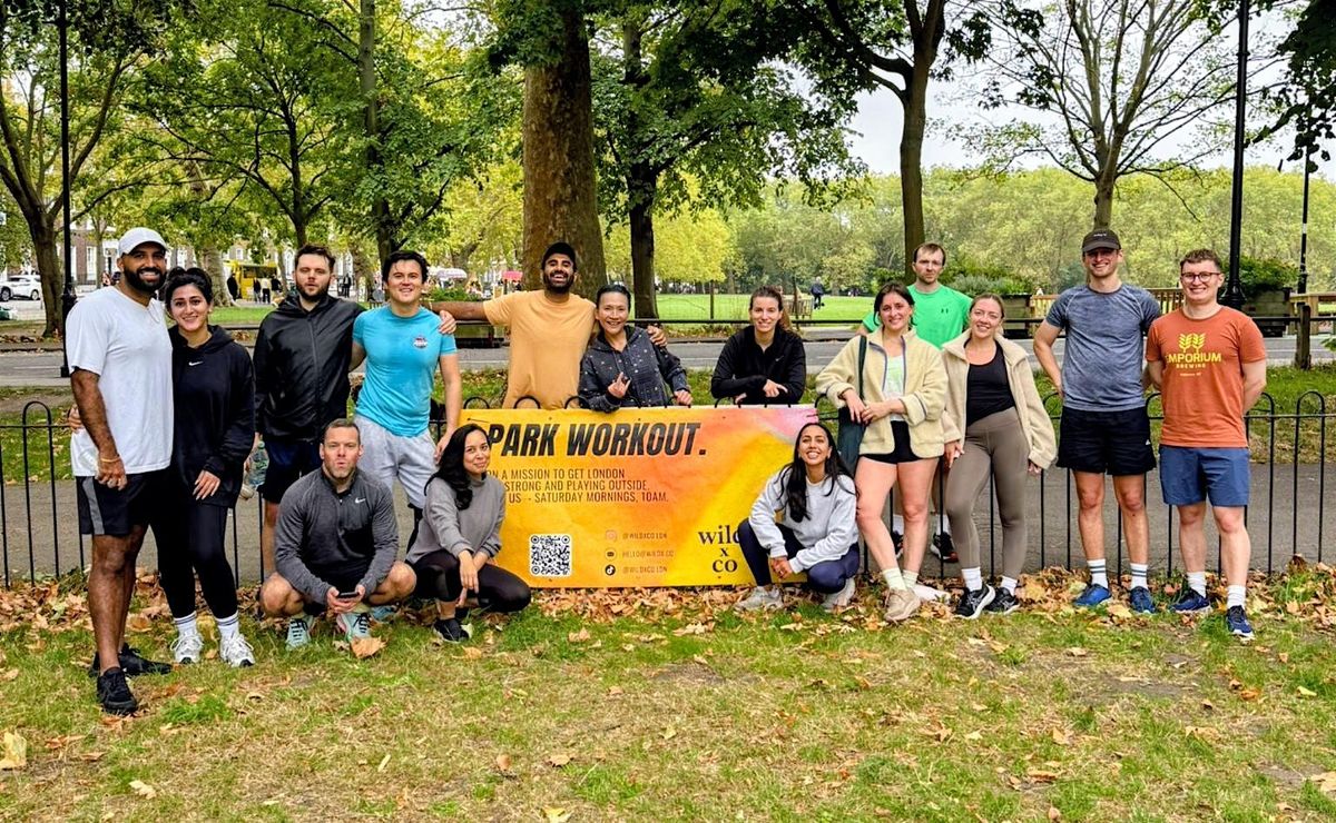 HIIT Park Workout from WILD x CO