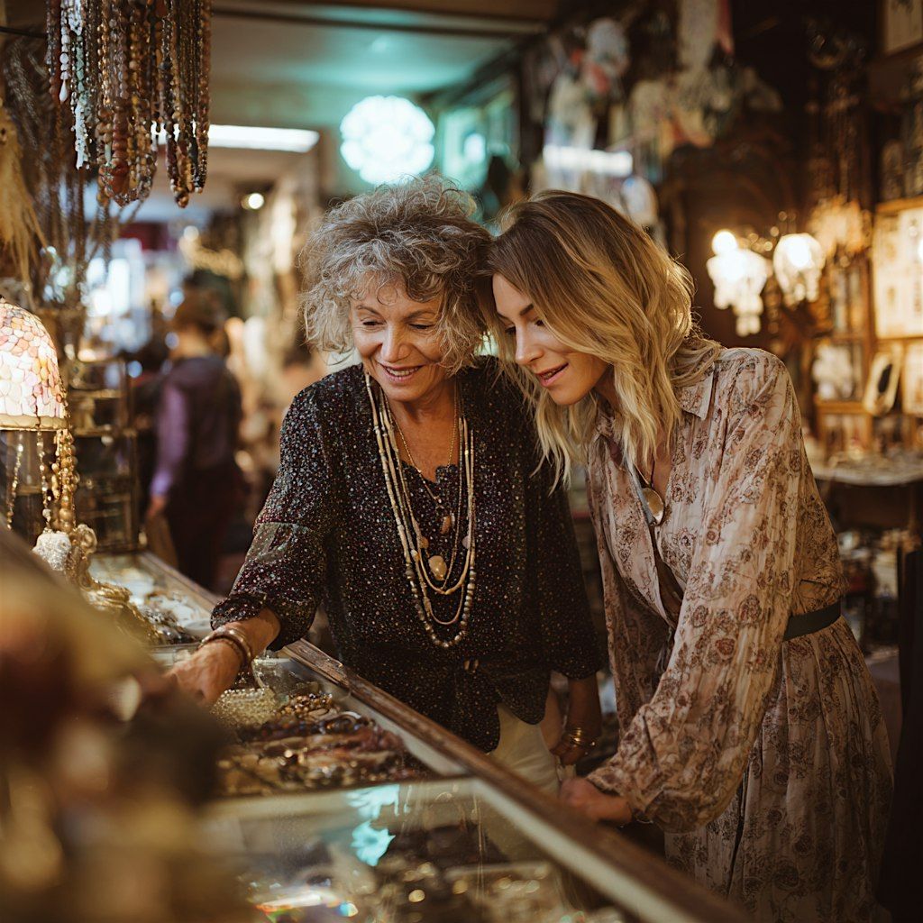 Vintage Shopping Experience with Totally Exquisite including Refreshments