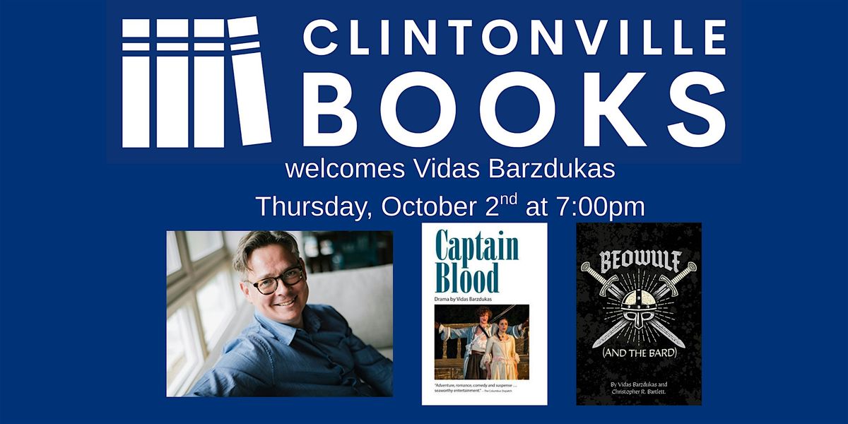 Clintonville Books welcomes Vidas Barzdukas