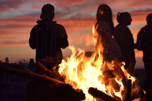 Juneteenth Beach Bonfire Ocean Beach Fire Pits Great Highway San Francisco Ca June 16 2021