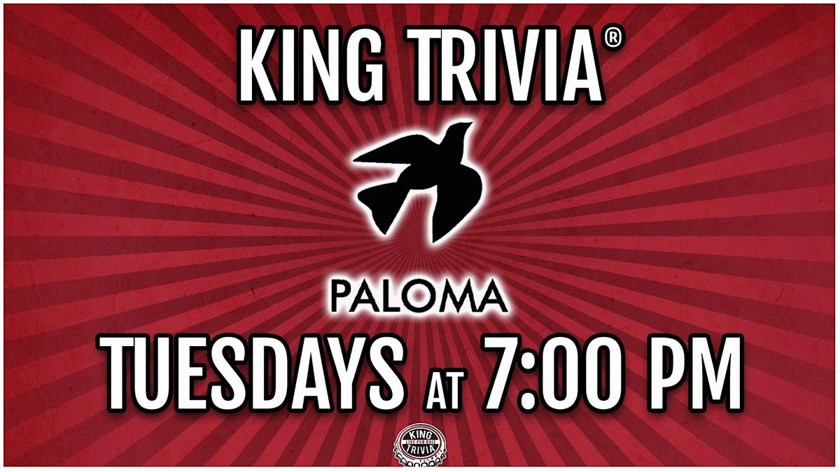 Trivia Night at Paloma