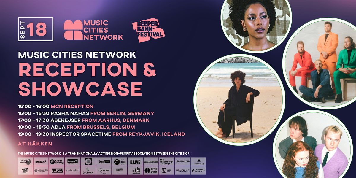 Music Cities Network @ Reeperbahn 2025 Reception & Showcase