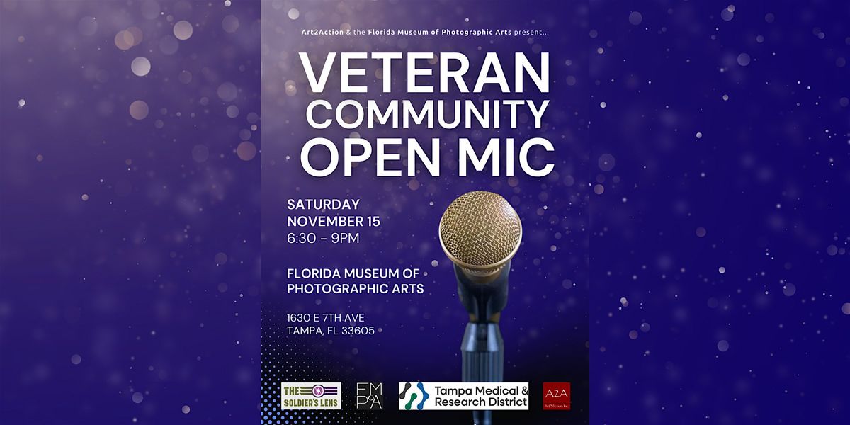 Veteran Community Open Mic