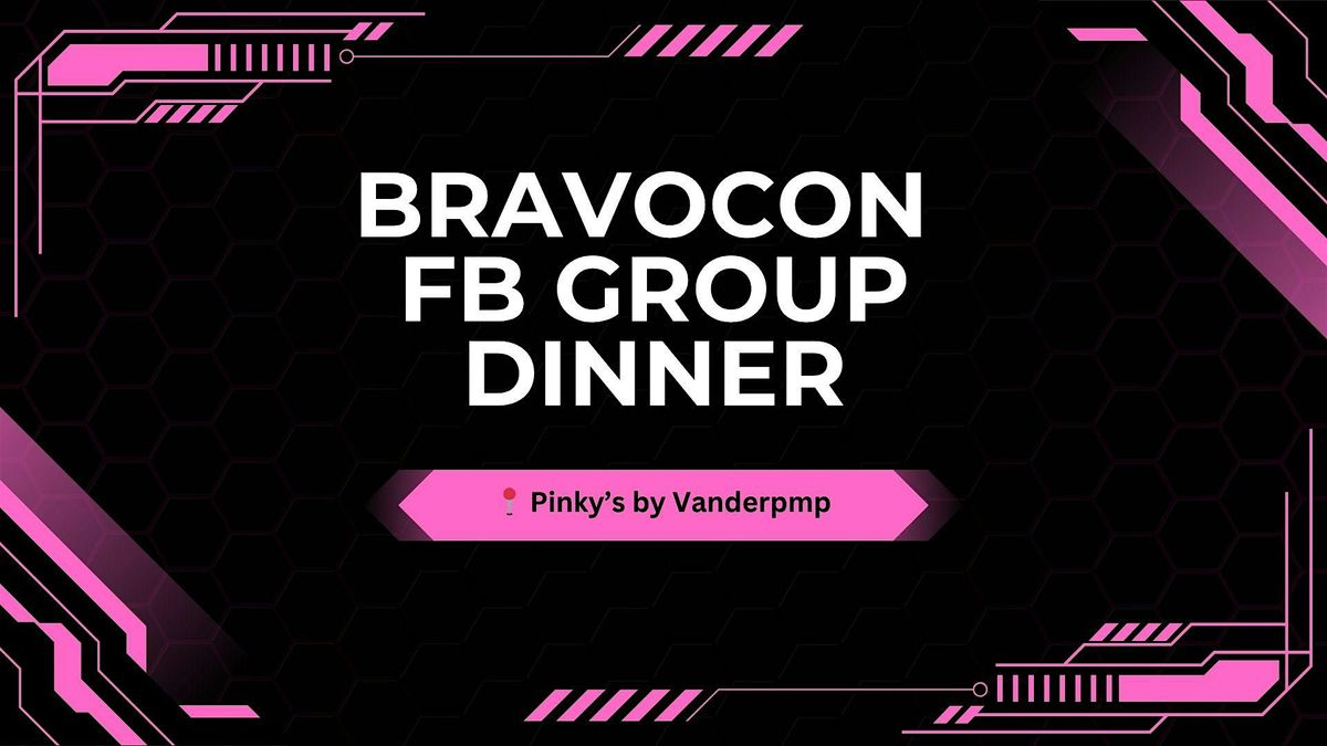 Bravocon FB Group Dinner at Pinky's by Vanderpump