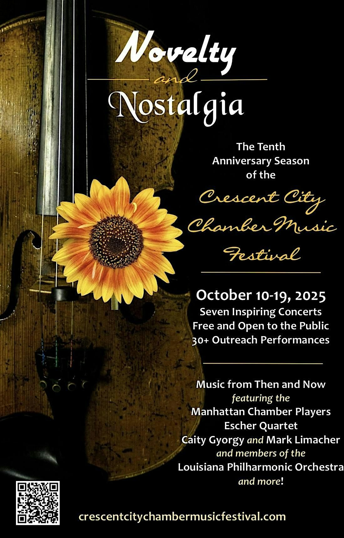 Crescent City Chamber Music Festival Season Opener Concert