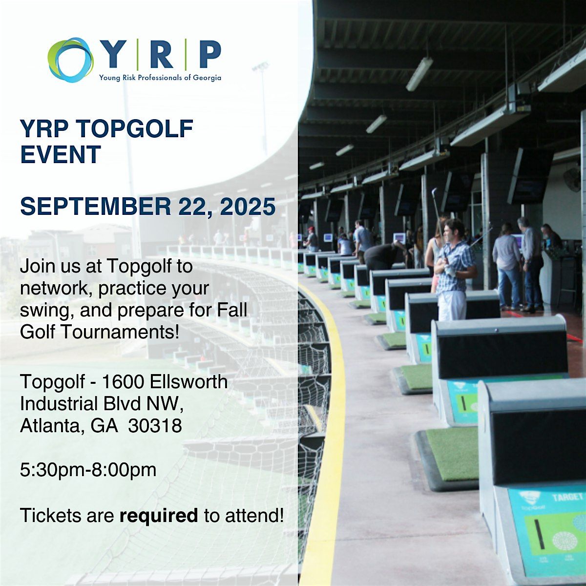 YRP Georgia Topgolf Happy Hour!