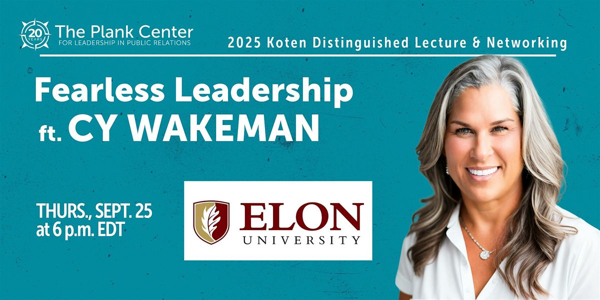 ELON POP-UP: 2025 Koten Distinguished Lecture & Networking