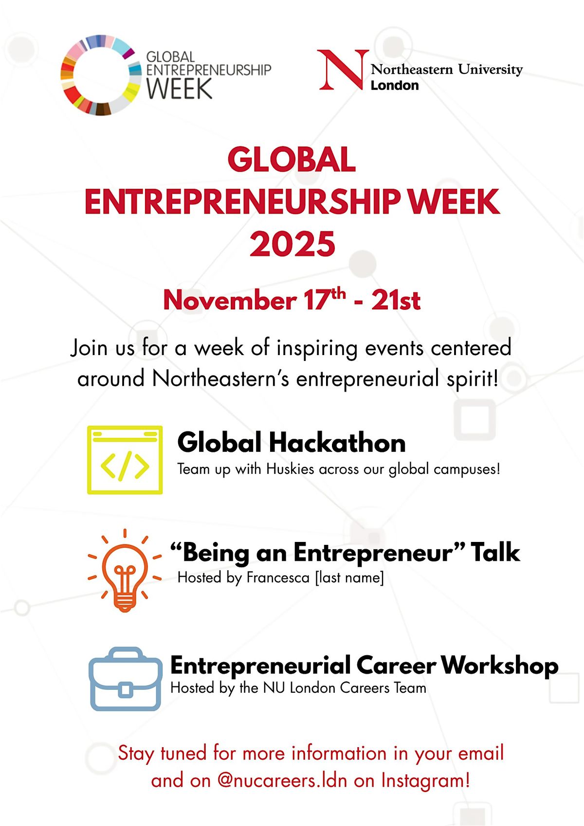 Entrepreneurial Career Workshop