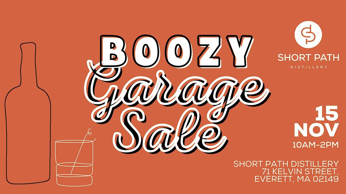 Boozy Garage Sale