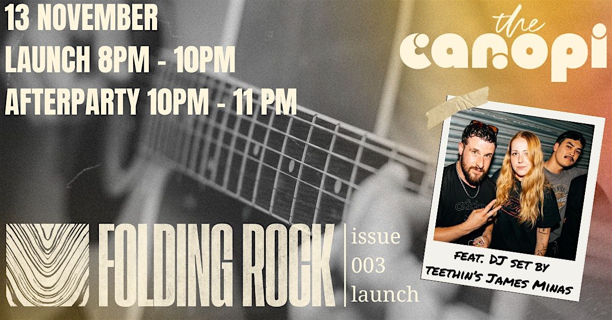 Folding Rock | Issue 003 Launch Party