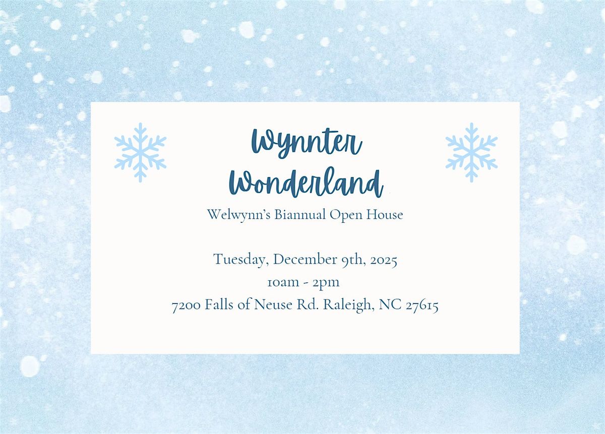 Wynnter Wonderland - Welwynn's Open House