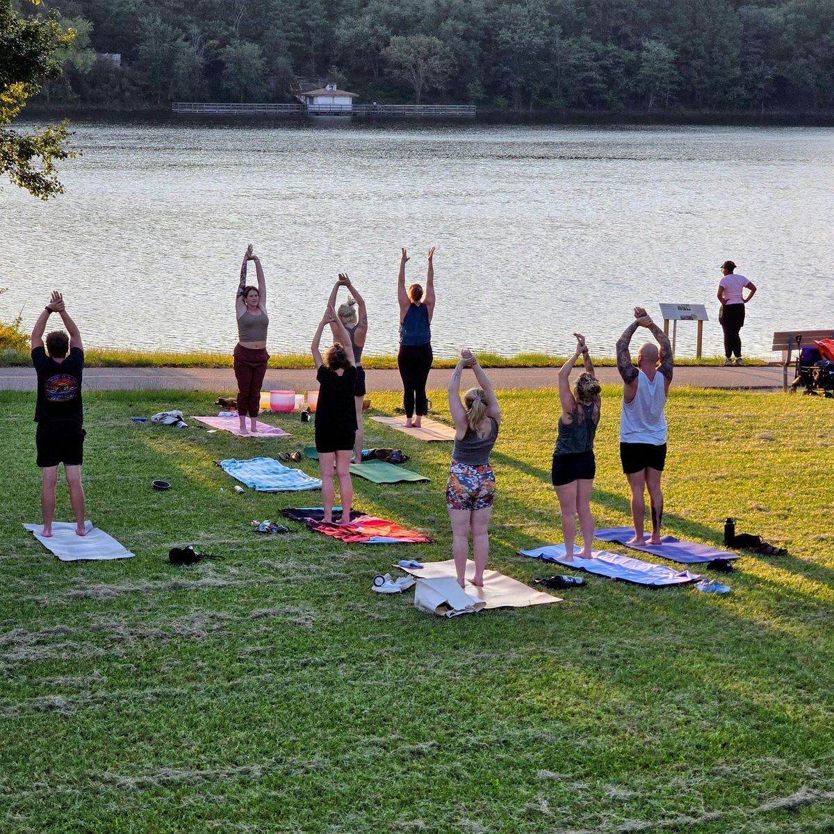 Sunset Yoga + Sound Bath at Shelley Lake Park