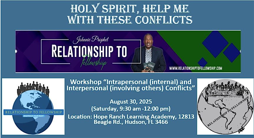 Dealing with conflicts by Holy Spirit\/Word