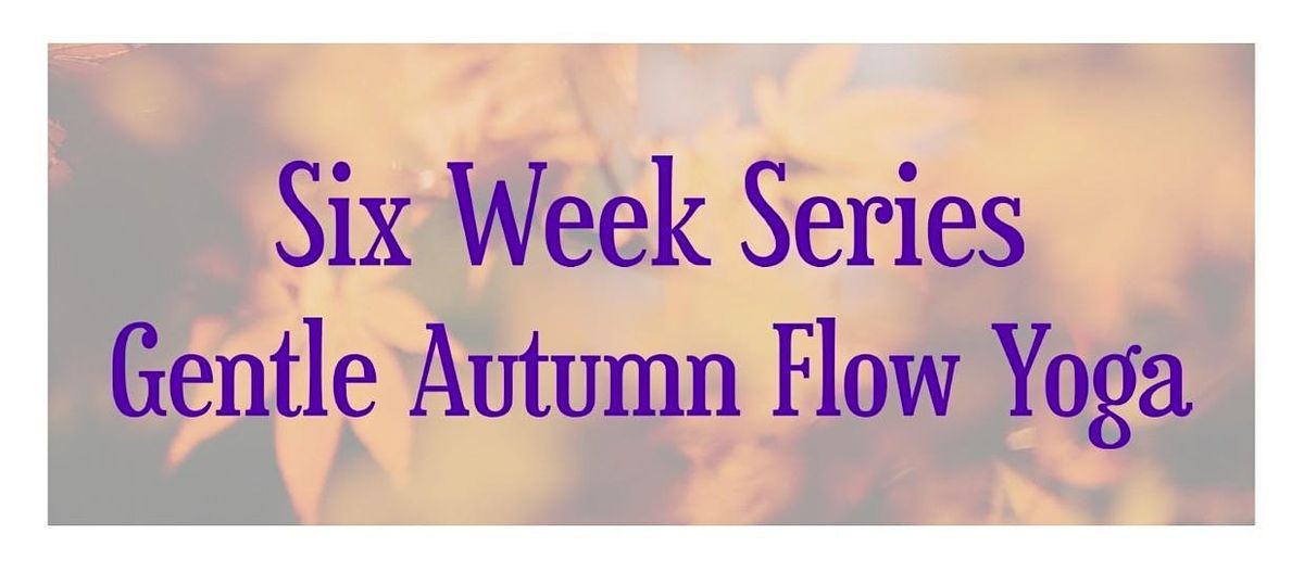 Gentle Autumn Flow Yoga: Six Week Series