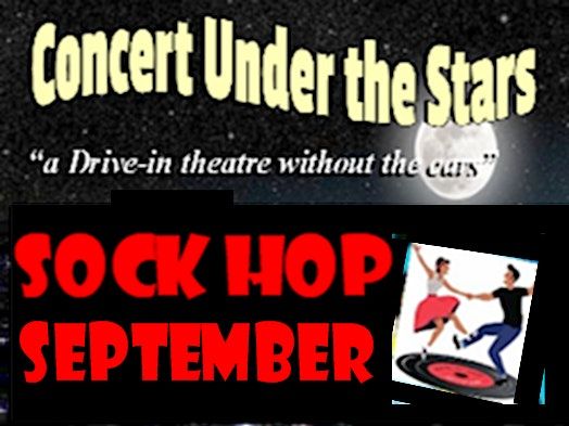 Concert Under the Stars Sock Hop Party Swing Doo Rock