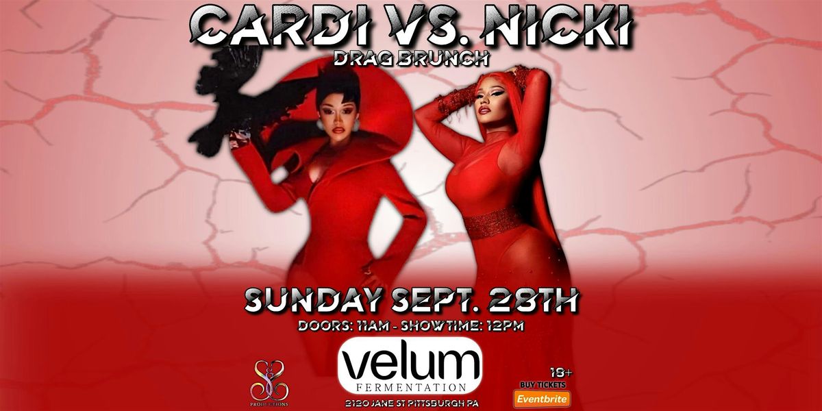 CARDI VS NICKI DRAG BRUNCH AT VELUM FERMENTATION
