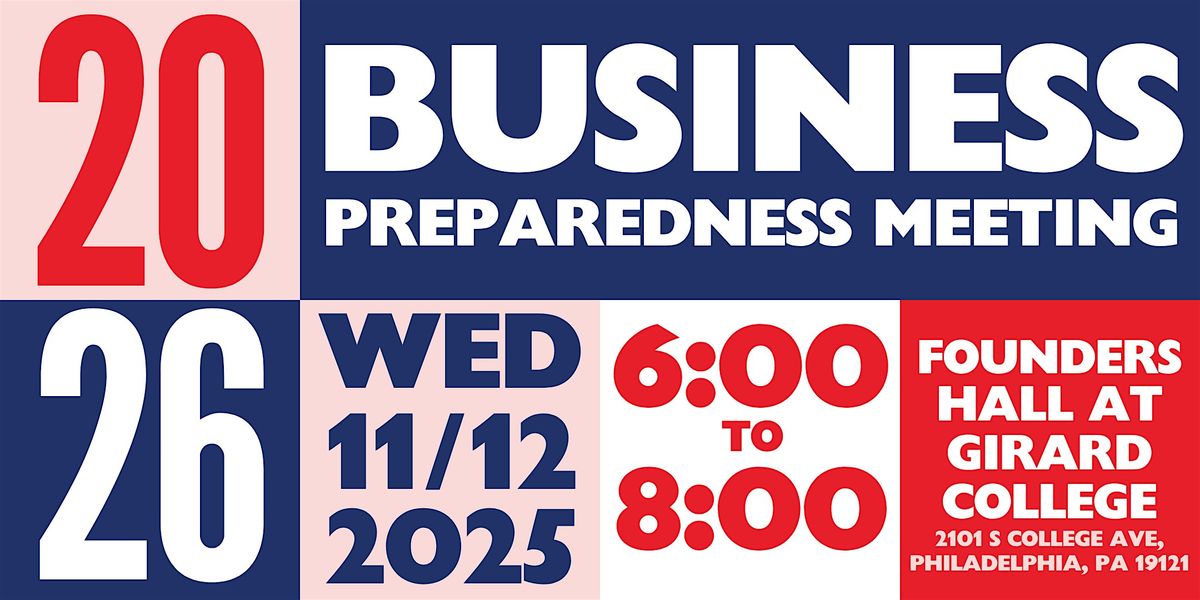 2026 Business Preparedness Meeting (5th District)