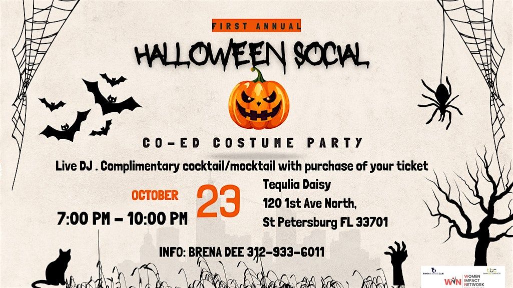 Halloween Costume Party Networking Mixer