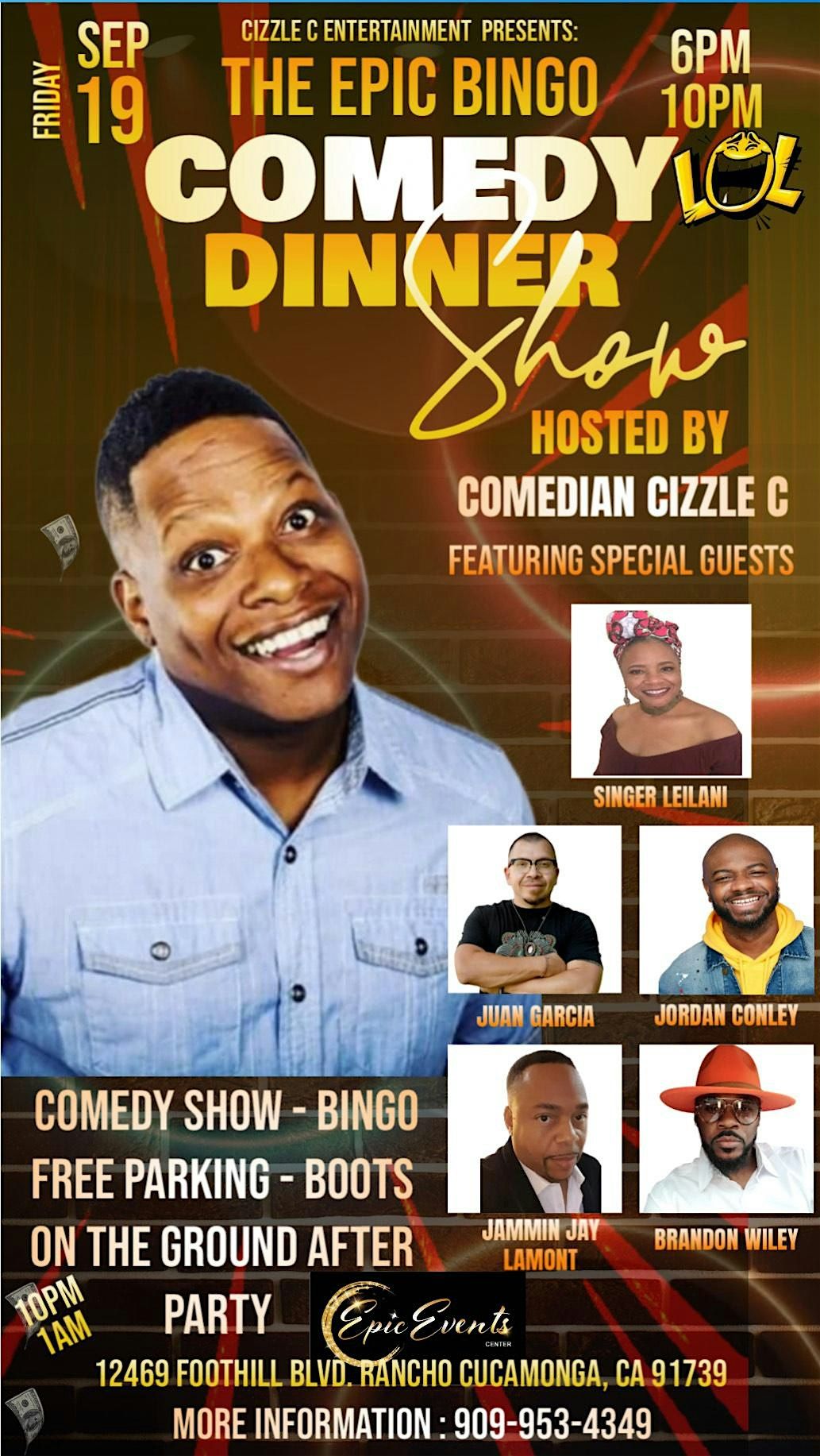 The Epic Bingo Comedy Dinner Show