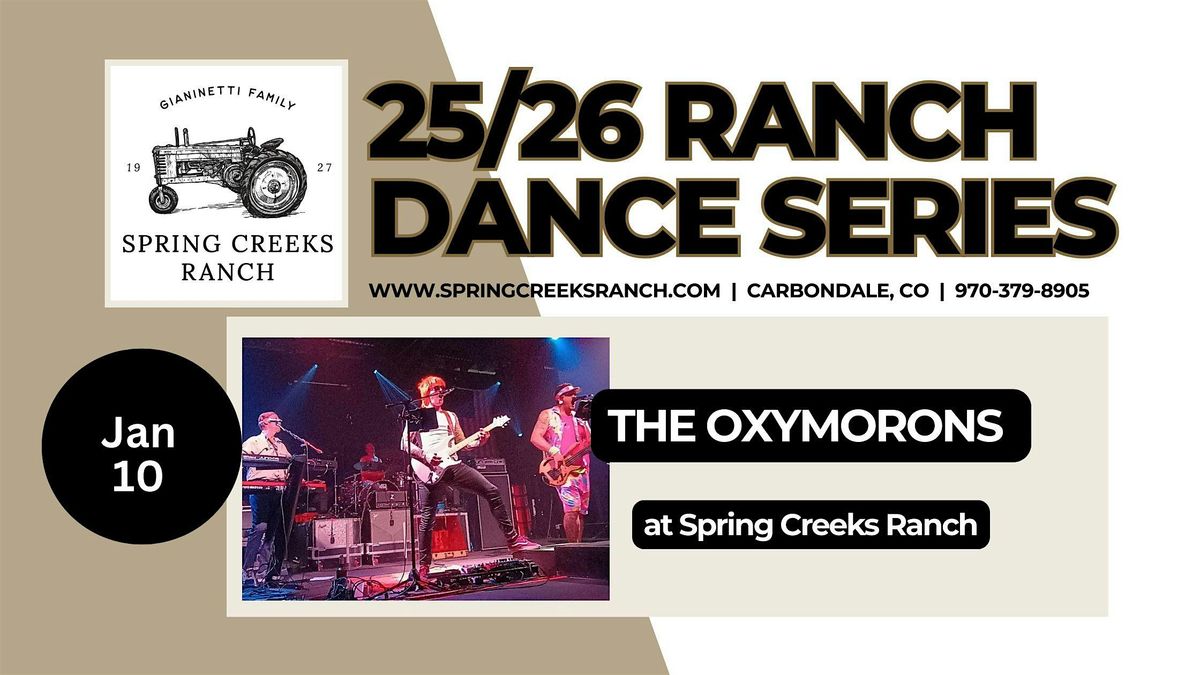 THE OXYMORONS (80s Night!)