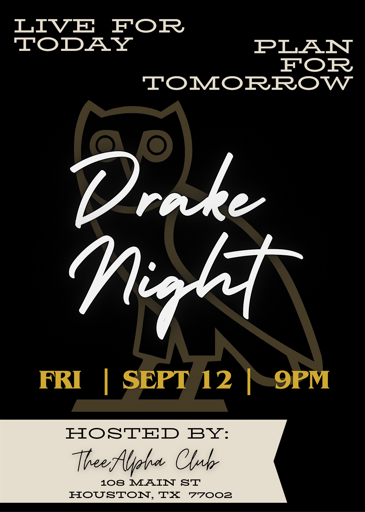 DRAKE NIGHT ALL NIGHT