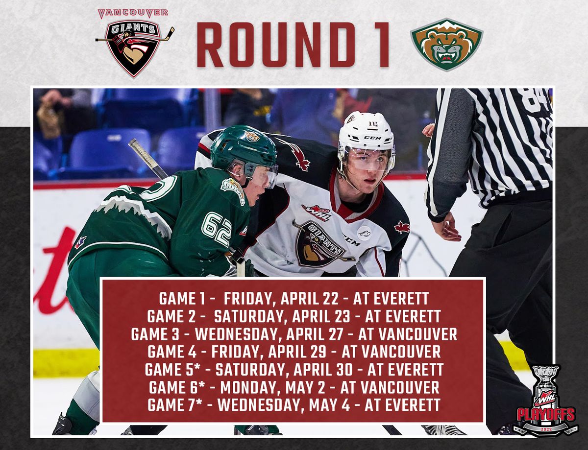 Vancouver Giants vs. Everett Silvertips