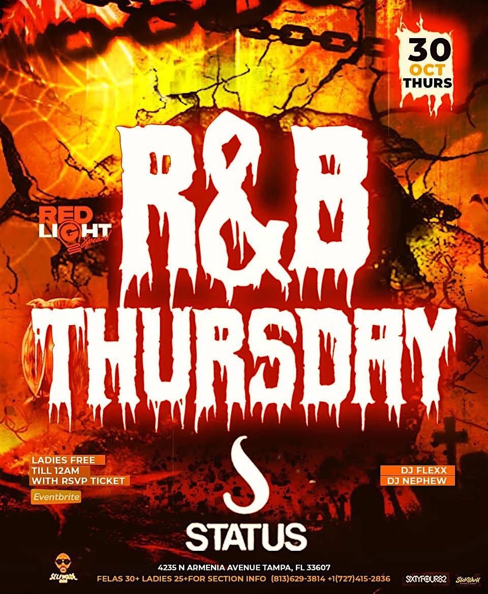 R&B THURSDAYS (REDLIGHT SPECIAL)