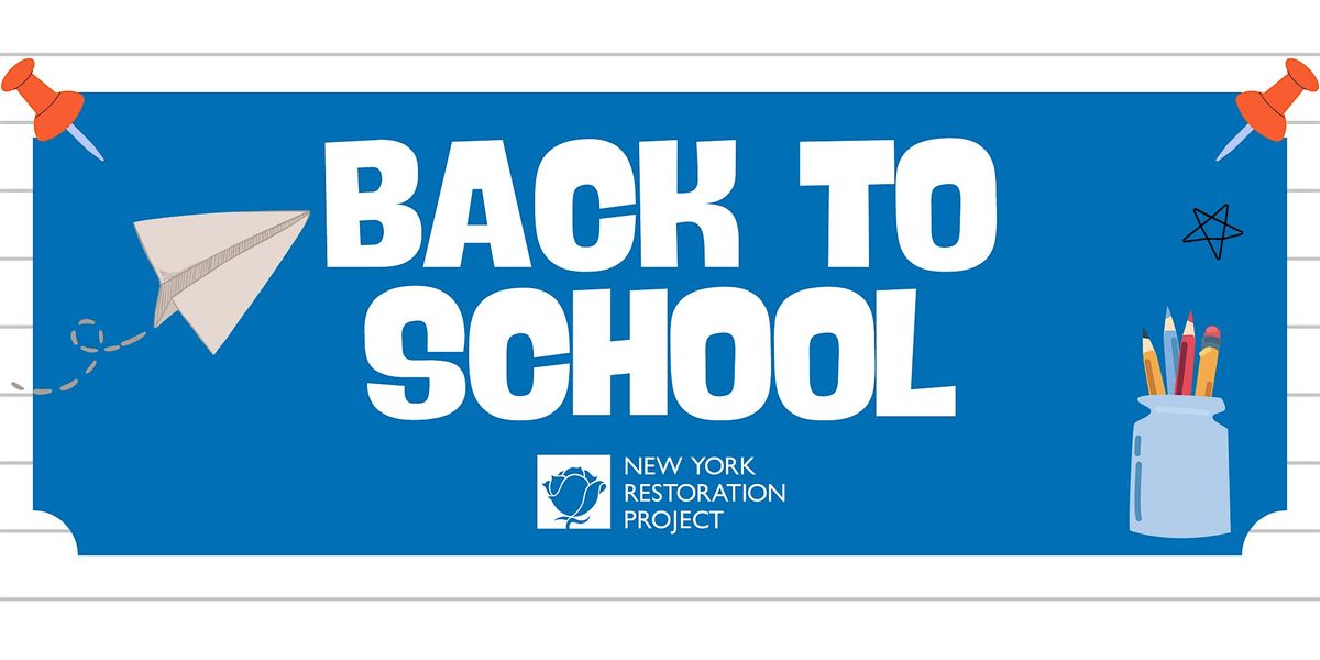 NYRP's 2025 Back-To-School Backpack Bonanza - Creston Ave. Playground