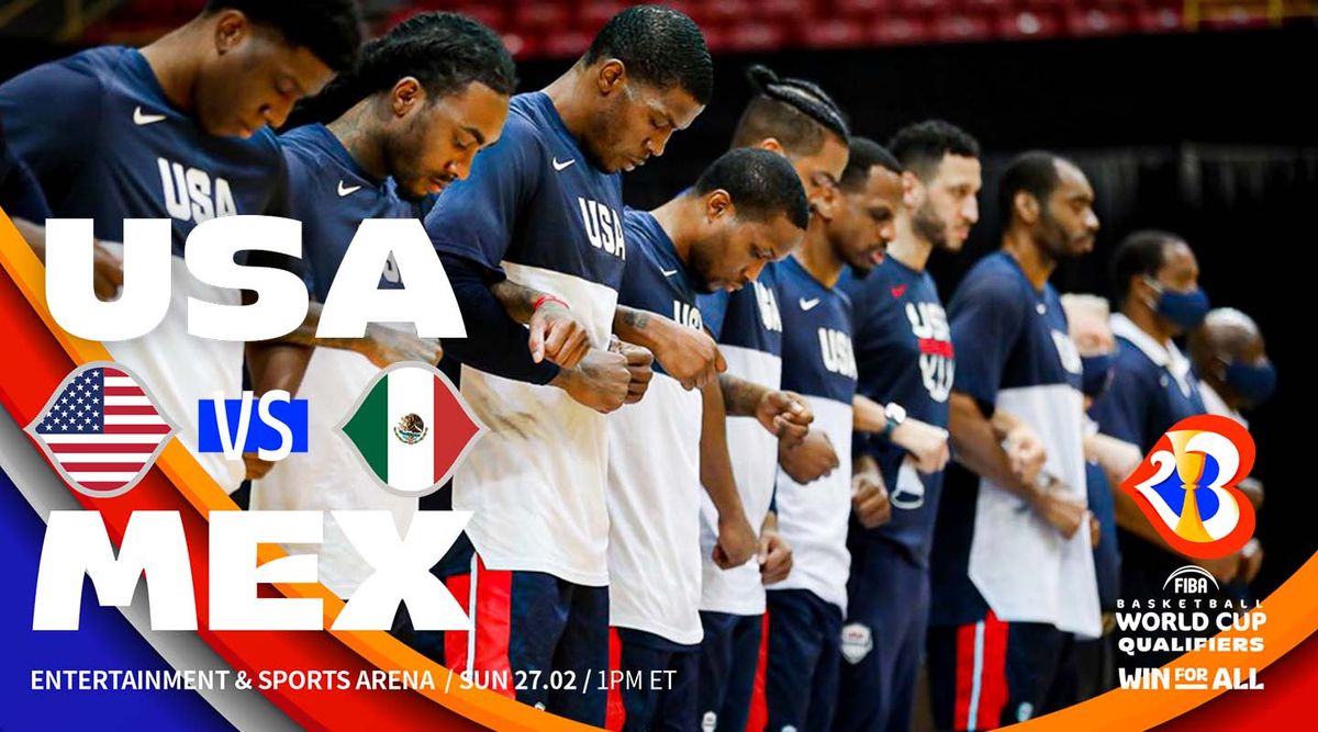 FIBA World Cup of Basketball Qualifier Games - USA vs Mexico at Frontwave Arena