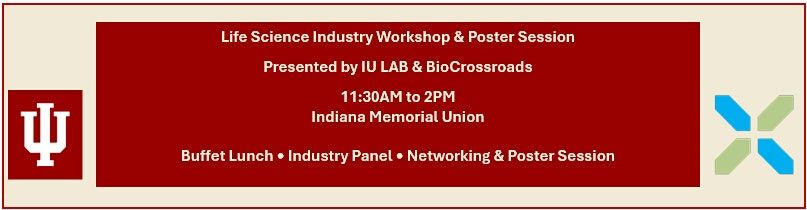 Life Science Industry Workshop and Poster Session