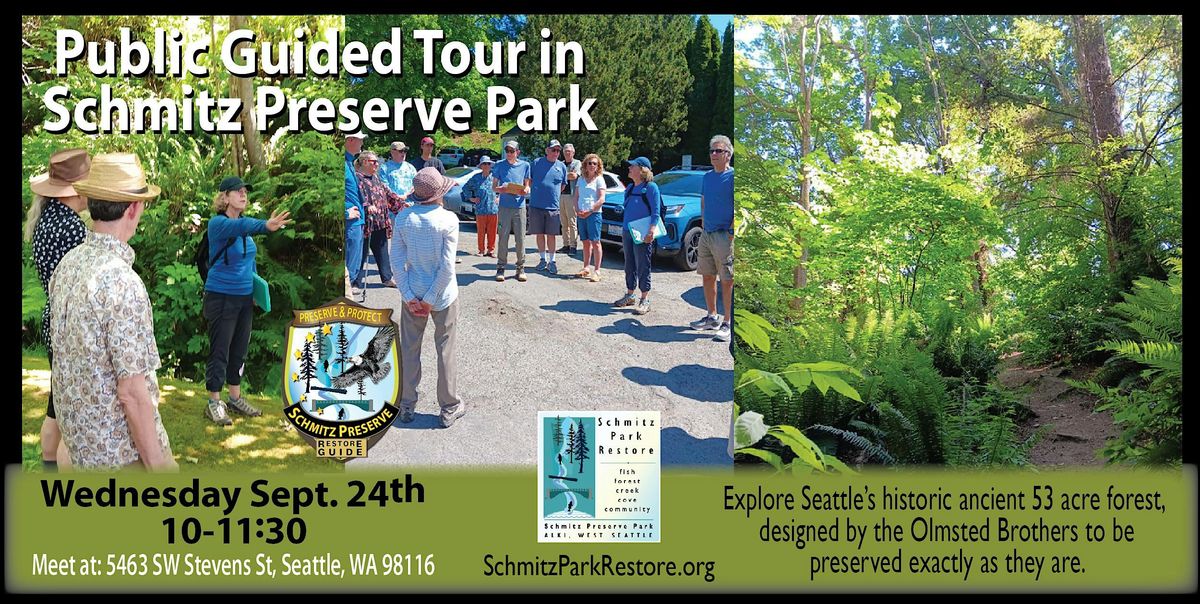 Public Guided Tour in Schmitz Preserve Park