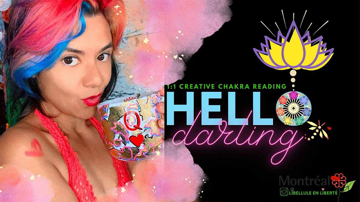 1:1 Creative Chakra Reading for artists + sensitive souls (ONLINE \/ONSITE)