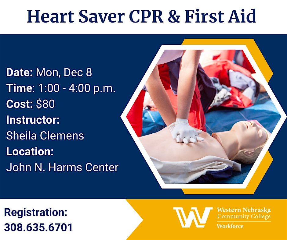 Heart Saver CPR & First Aid December