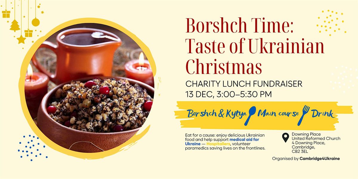 Borshch Time: Taste of Ukrainian Christmas