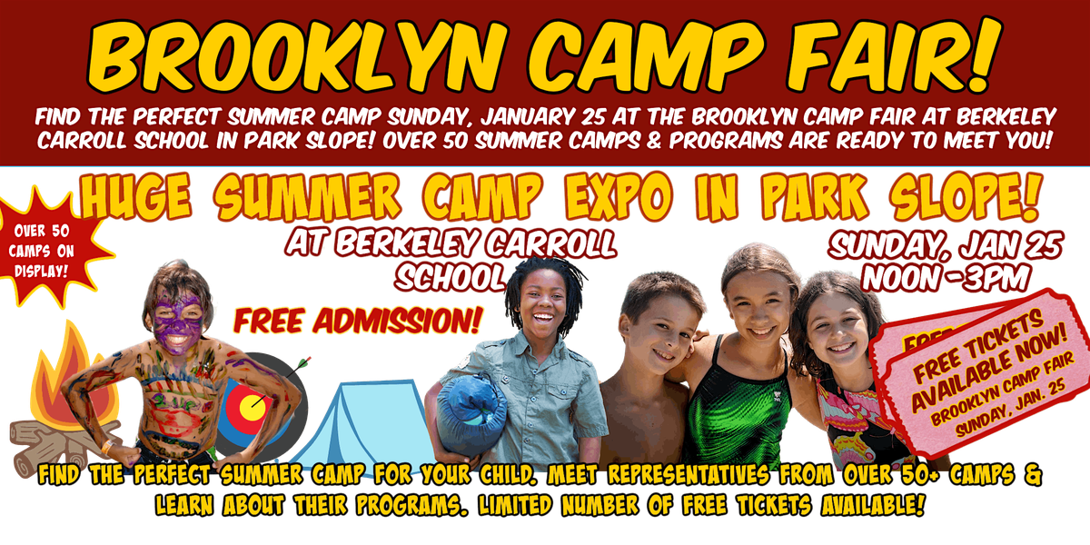 Brooklyn Camp Fair at Berkeley Carroll School