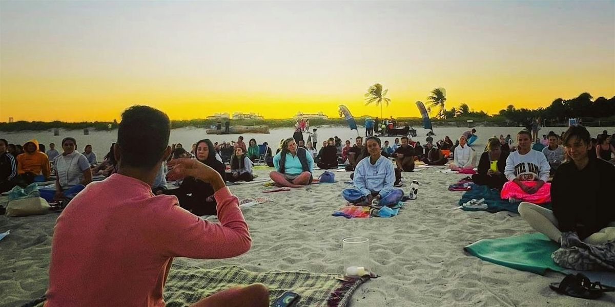 Full Moon Reset Guided Meditation on Miami Beach | Free