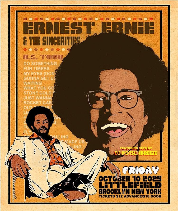 Ernest Ernie & The Sincerities 10 Year Anniversary