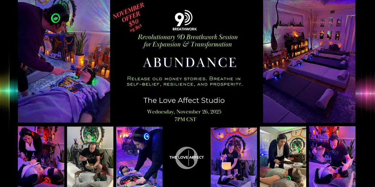 Abundance -  9D Breathwork Journey