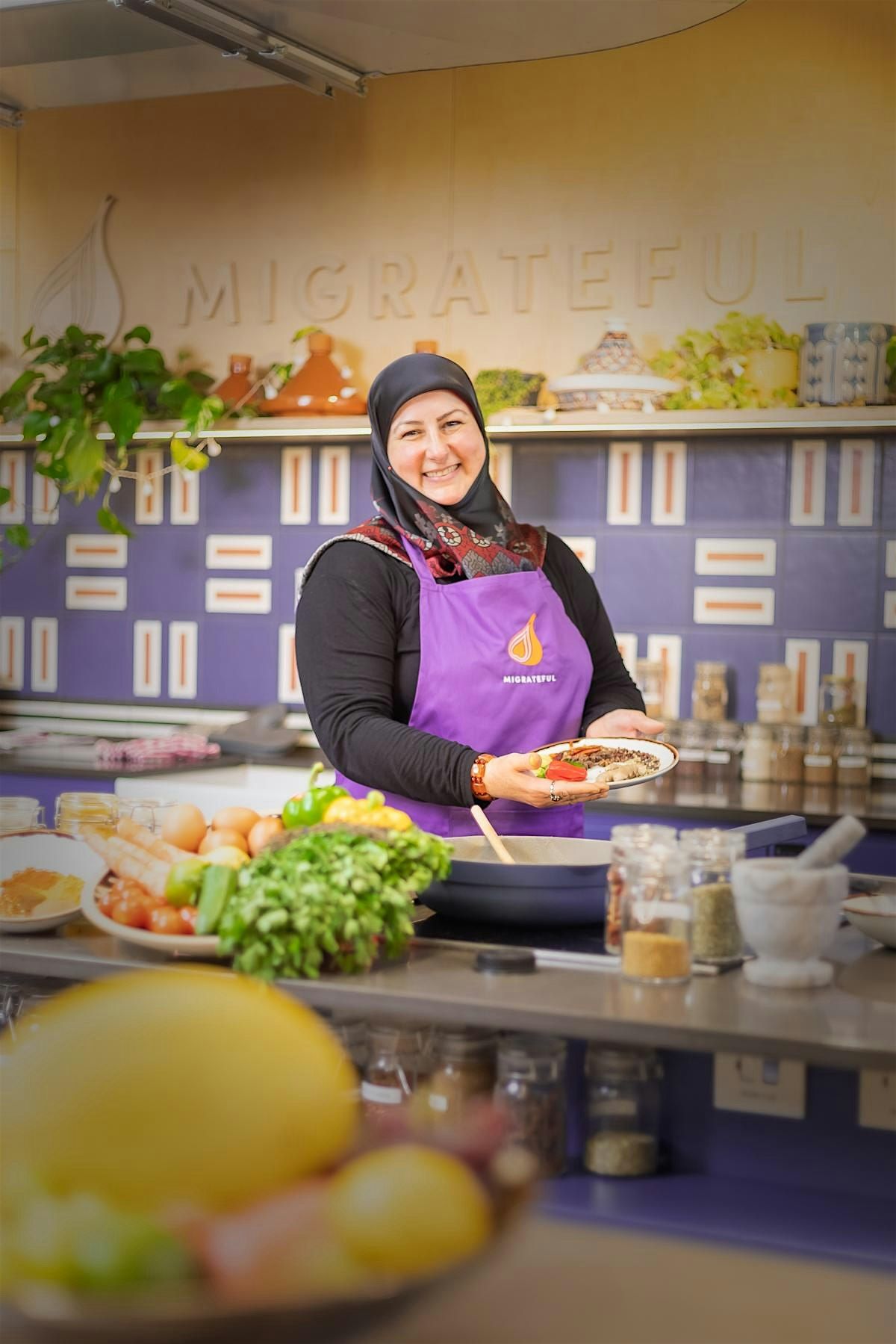 Syrian Cookery Class with Randa |Vegan| LONDON | Cookery School