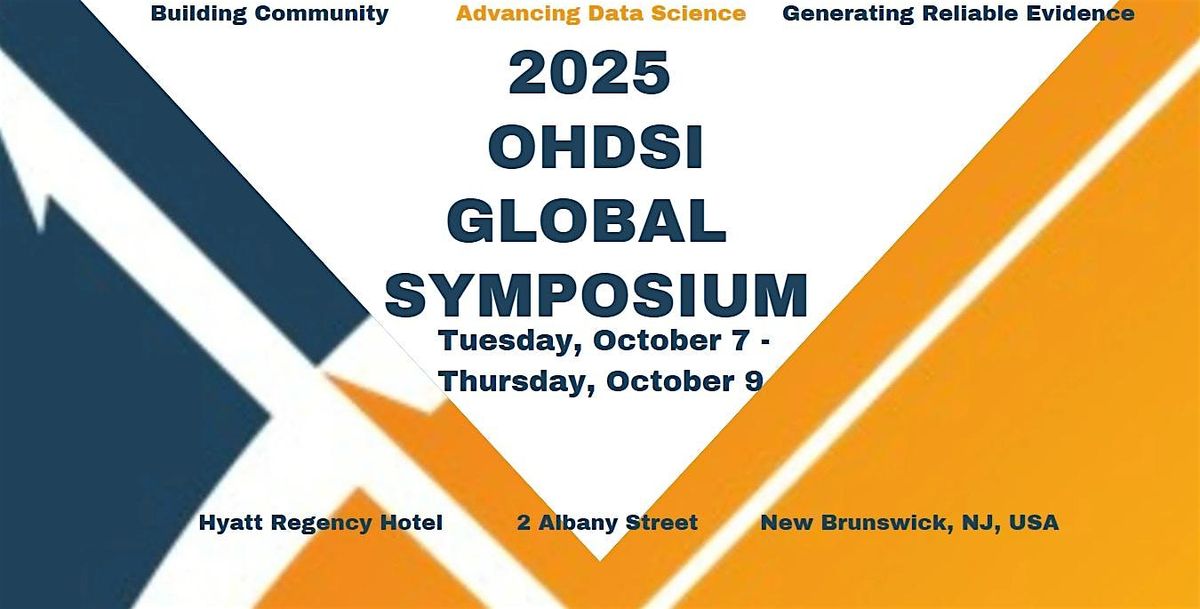 2025 OHDSI GLOBAL SYMPOSIUM
