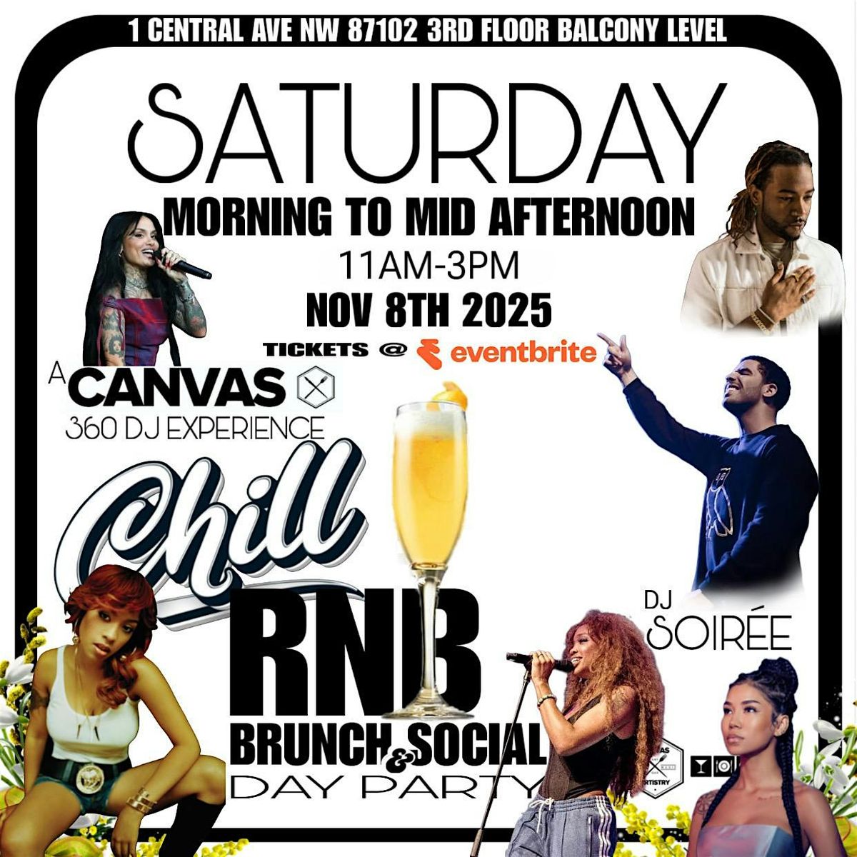 Chill RnB Brunch w\/ DJ Soir\u00e9e