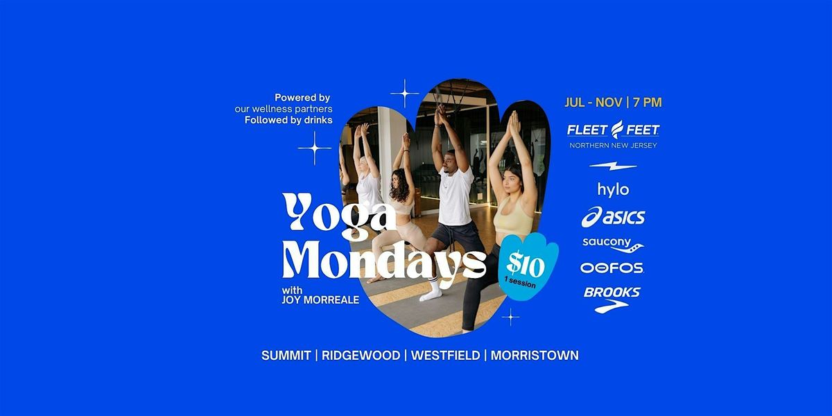 Yoga Mondays with Fleet Feet Morristown