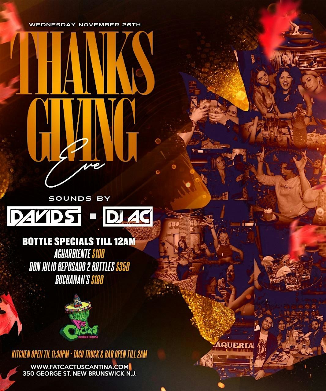 Thanksgiving Eve Party 2025