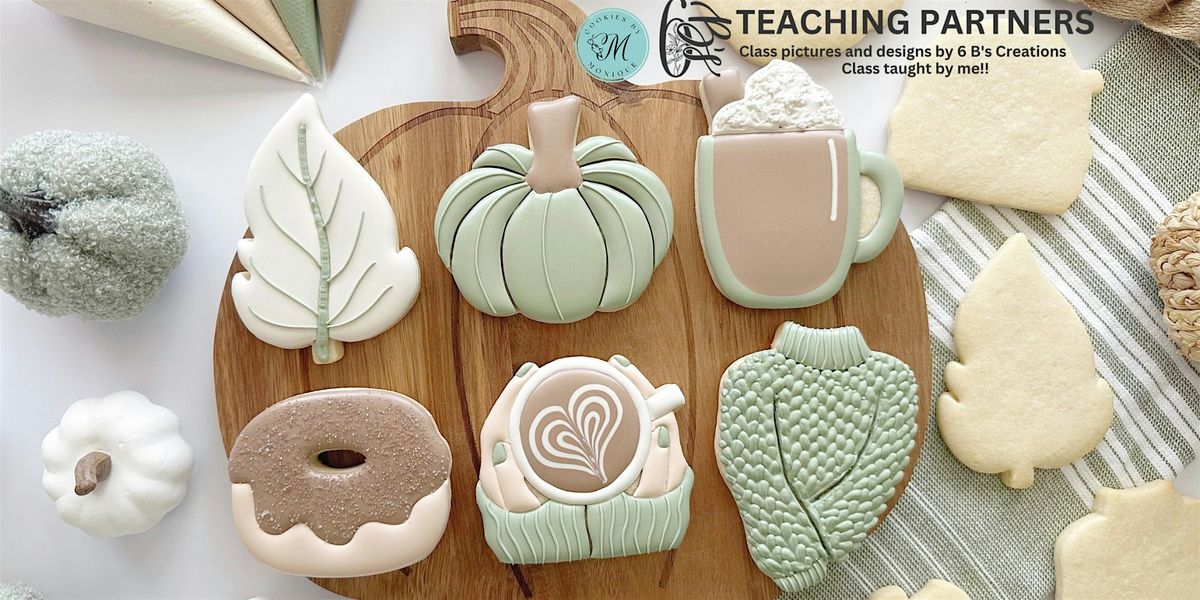 11:00AM Cozy Coffee Cookie decorating Class