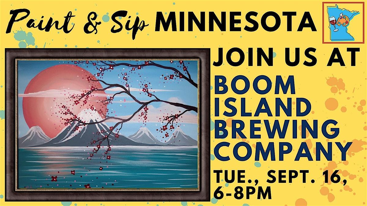 September 16 Paint & Sip at Boom Island Brewing Co.