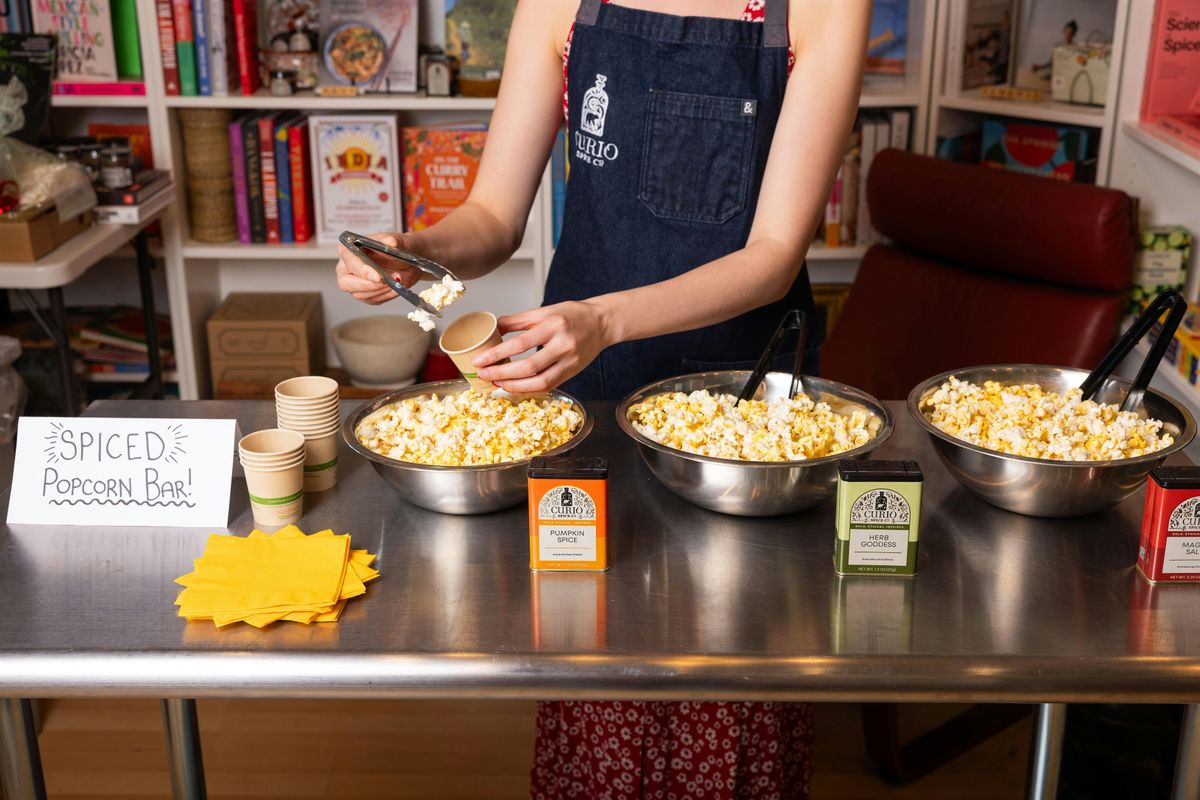 FREE Spiced Popcorn Bar